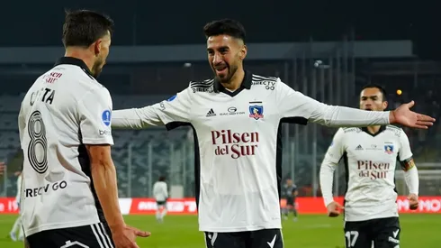 Lucero abrió la senda del triunfo ante Inter de Porto Alegre.