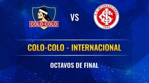 Colo Colo recibe a Inter de Porto Alegre por la ida e los octavos de final.