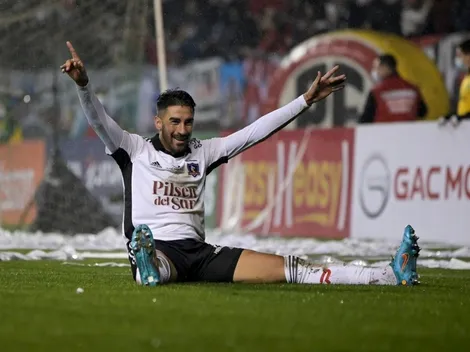 Juan Martín Lucero se mostró feliz por el triunfo de Colo Colo