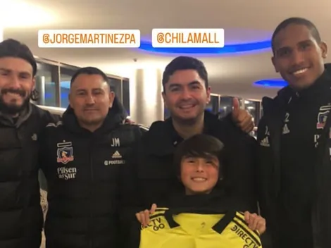 El gran gesto de Omar Carabalí con el hijo de Paulo Garcés