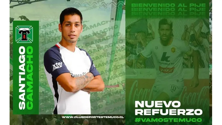 Nuevo refuerzo de Deportes Temuco