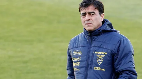 Quinteros fue del DT de Ecuador entre 2015 y 2017.