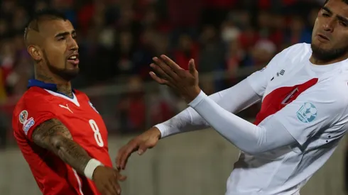 Vidal tuvo una pequeña reacción tras el fracaso peruano.