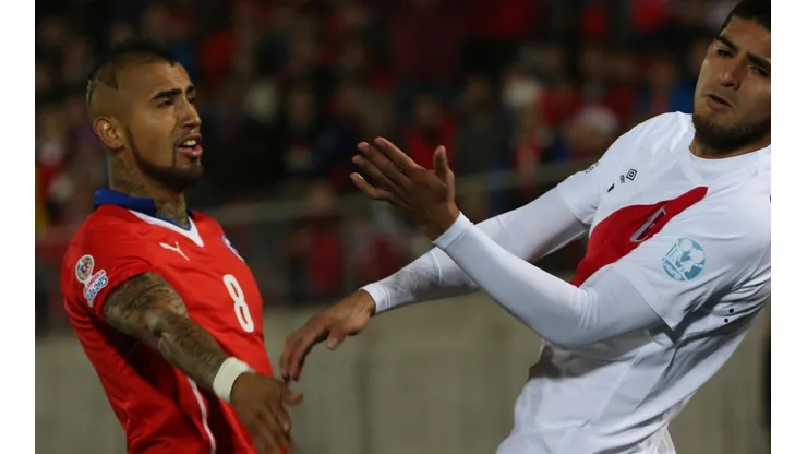 Vidal tuvo una pequeña reacción tras el fracaso peruano.