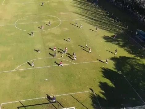 El gran gol de César Fuentes para el empate de Colo Colo ante Atlanta