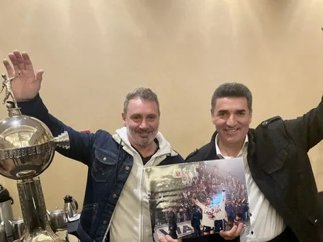 Campeones de la Copa Libertadores se reunieron con socios de Colo Colo
