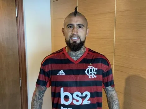Arturo Vidal a detalles de fichar en Flamengo