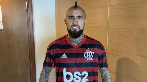 Arturo Vidal a detalles de cerrar su arribo a Flamengo