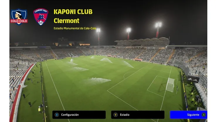 Así se ve el estadio Monumental en el eFootball 2022.