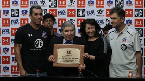 El último homenaje de Colo Colo a Álvaro Reyes