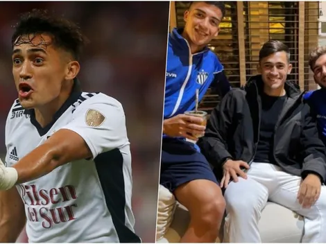 El Pibe Solari no se olvida de su raíces y visita al plantel de Talleres de Córdoba