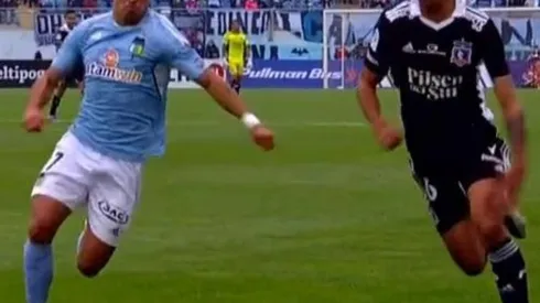 O'Higgins queda con uno menos tras la expulsión de Fabián Hormazábal.