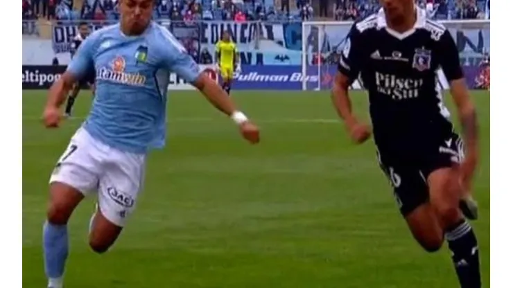 O'Higgins queda con uno menos tras la expulsión de Fabián Hormazábal.