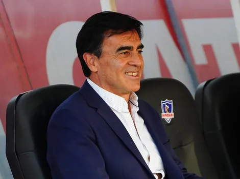 Gustavo Quinteros llega al Monumental para ver el pleito ante Coquimbo