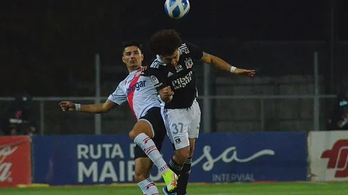 Maximiliano Falcón en Colo Colo