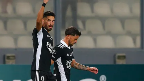 Juan Martín Lucero anotó el único gol de Colo Colo ante Alianza Lima.