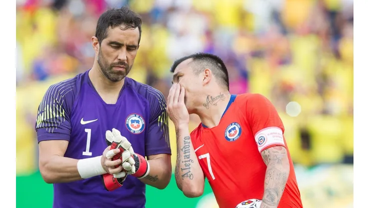 El Capi se cuadró con Gary Medel.