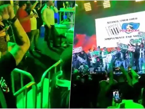Hinchas de Colo Colo y Alianza rompen la voz en la “Fiesta de la Fraternidad”