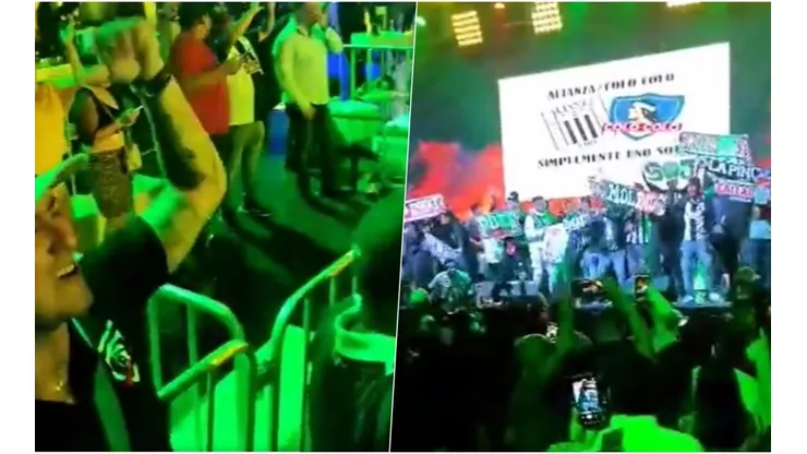 Cientos de hinchas llegaron a la Discoteca Barranco Arena en Lima.