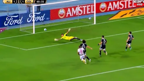 Wilmer Aguirre marcó el empate para Alianza Lima.