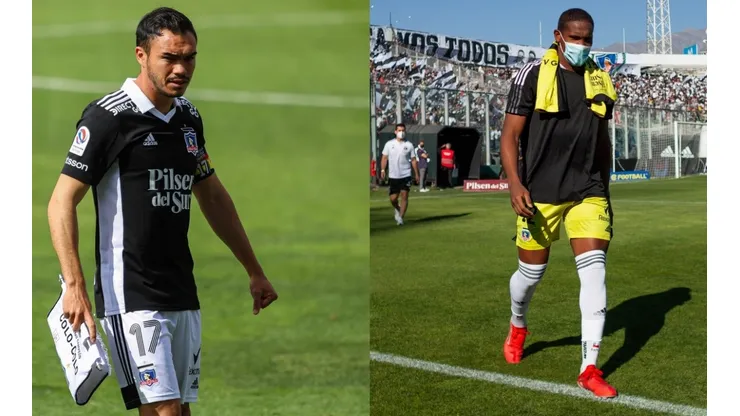 Gabriel Suazo le presta el ropero entero a Omar Carabalí