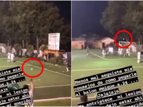 Ex Colo Colo: Miguel Aceval anota un terrible golazo con Dante Imperial