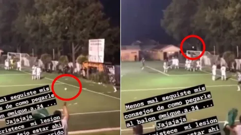 Golazo de Aceval en Dante Imperial