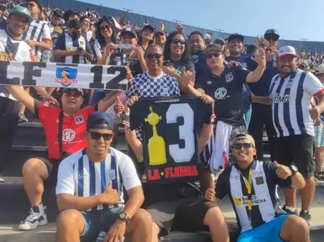 ¡Hermandad! Hinchas de Colo Colo llegan a Matute para alentar a Alianza