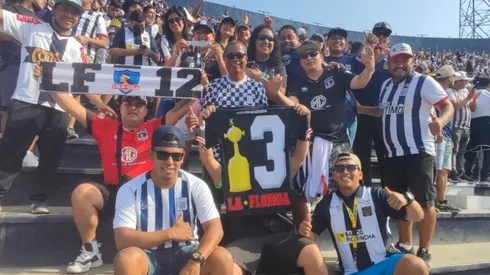 Hinchas de Colo Colo en Matute