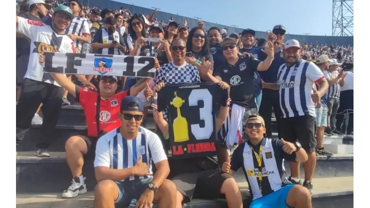 Hinchas de Colo Colo en Matute