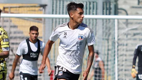 Carlo Villanueva fue titular en el amistoso de Colo Colo.