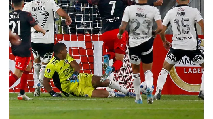 Un error de Carabalí propinó el 1-0 de River en el Monumental.