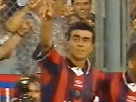 Quinteros saca pecho de la vez que festejó ante River tras marcarle un gol