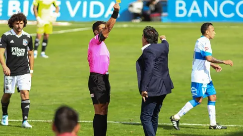 La calentura de Gustavo Quinteros ante la UC