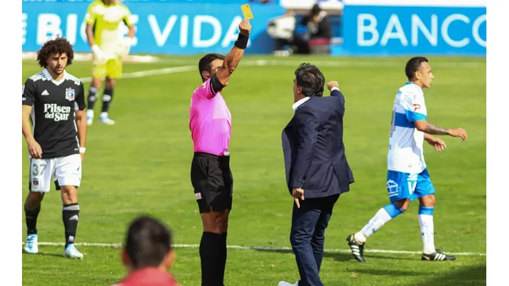 La calentura de Gustavo Quinteros ante la UC
