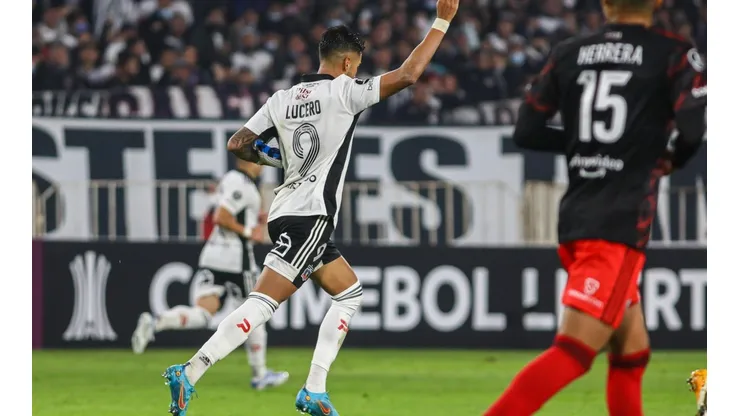 Lucero anotó su segundo gol personal en la Copa Libertadores 2022.