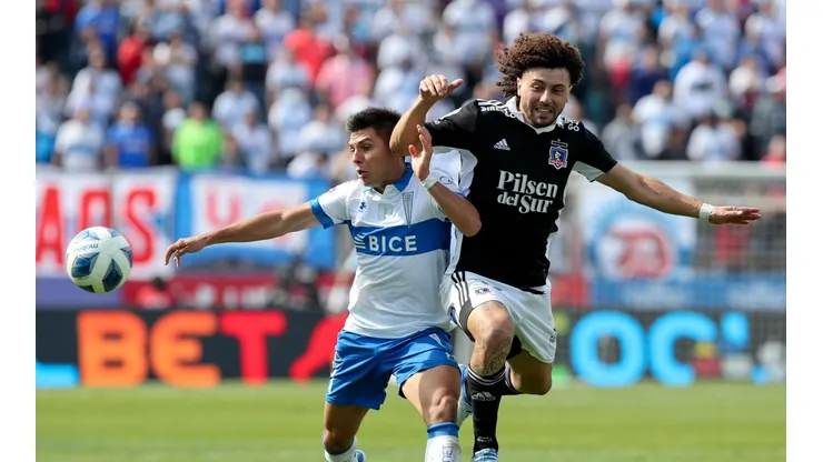 Maximiliano Falcón tuvo varios enfrentamientos con los jugadores de la UC.