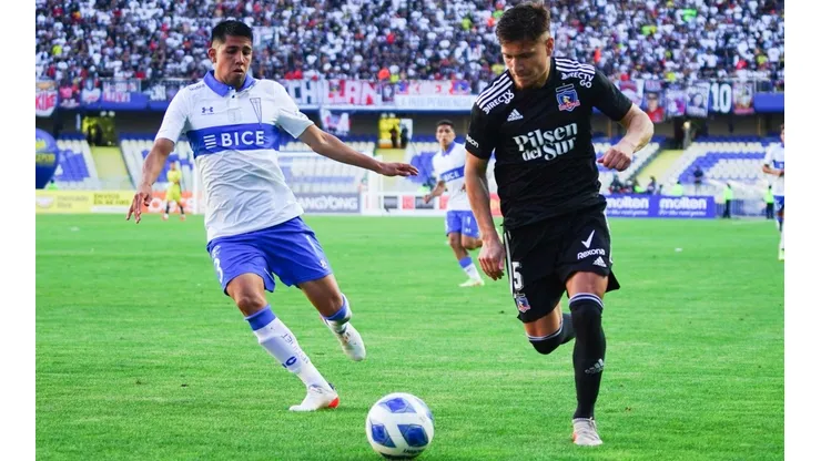 Albos y cruzados se verán las caras este domingo en San Carlos de Apoquindo.