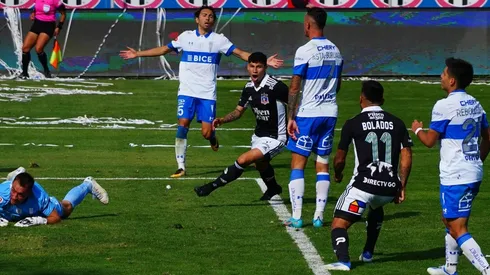 Alexander Oroz anotó un agónico gol para darle el empate a Colo Colo.