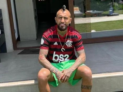 Vidal se roba las miradas en el mundo por su posible llegada a Flamengo