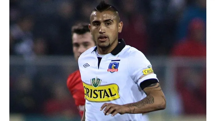 Arturo Vidal en Colo Colo