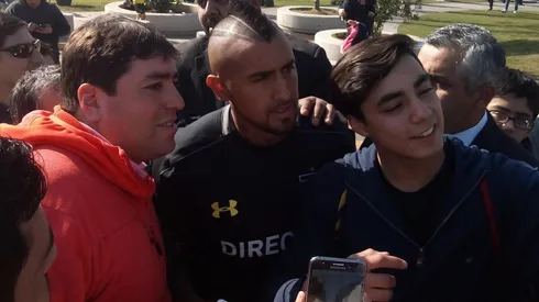 Arturo Vidal en Colo Colo