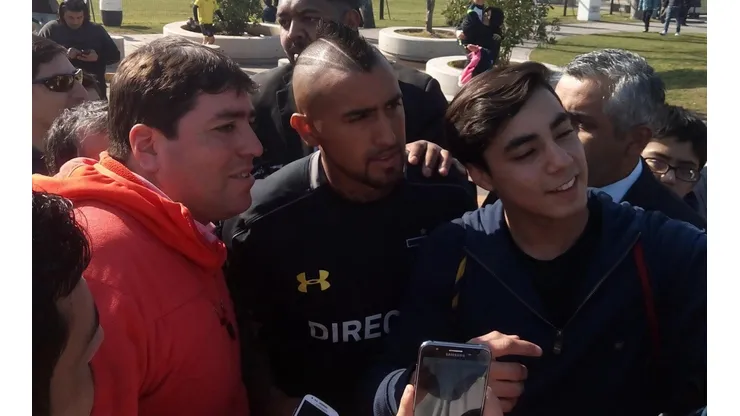 Arturo Vidal en Colo Colo