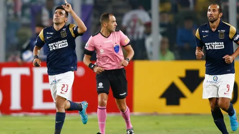 Edgar Benítez anotó el descuento ante Colo Colo.