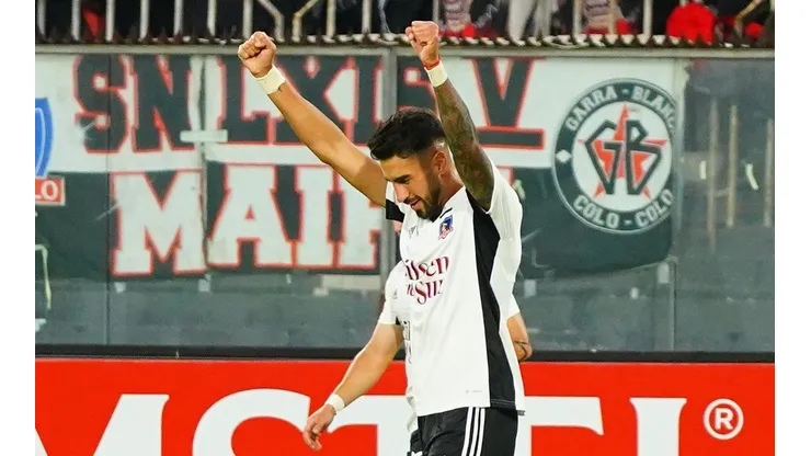 Lucero lleva seis goles con la camiseta de Colo Colo.