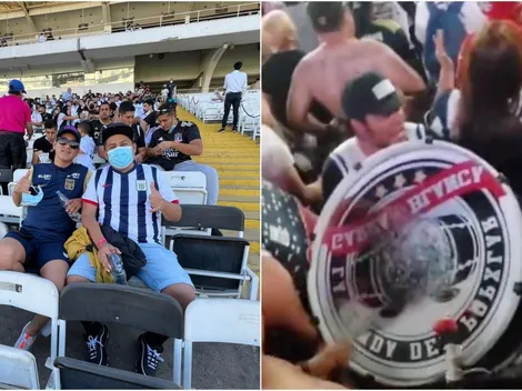 La hermosa noche que se vivió entre hinchas de Colo Colo y Alianza Lima