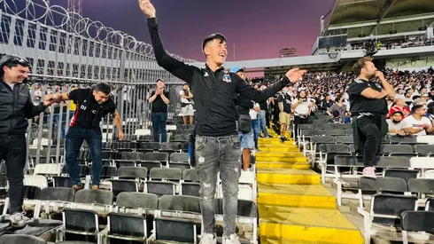 Francisco García, el 7 de Colo Colo en Copa Libertadores