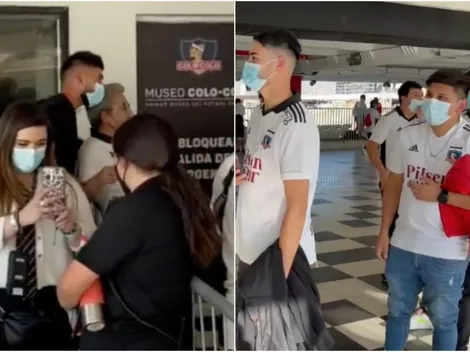 ¡Amor para todos! Albos hicieron fila para fotografiarse con el defensor