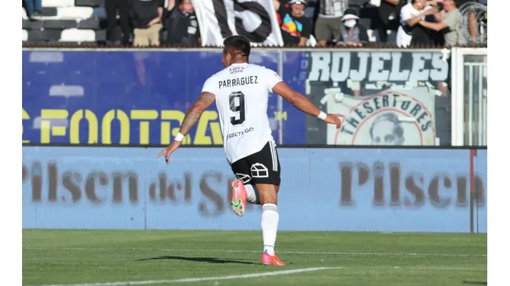 Javier Parraguez en Colo Colo
