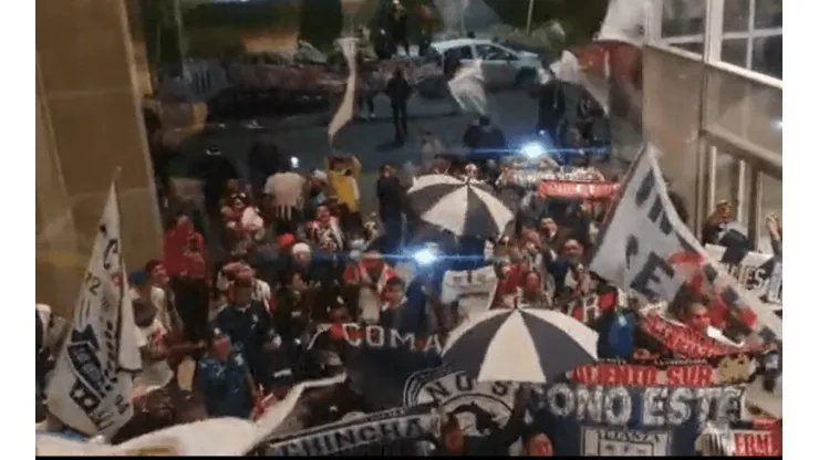 Hotelazo de los hinchas de Alianza Lima